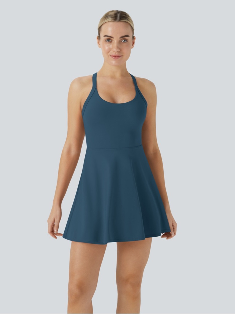 SoftlyZero™ Airy Backless Twisted Cool Touch Dance Active Dress-Easy